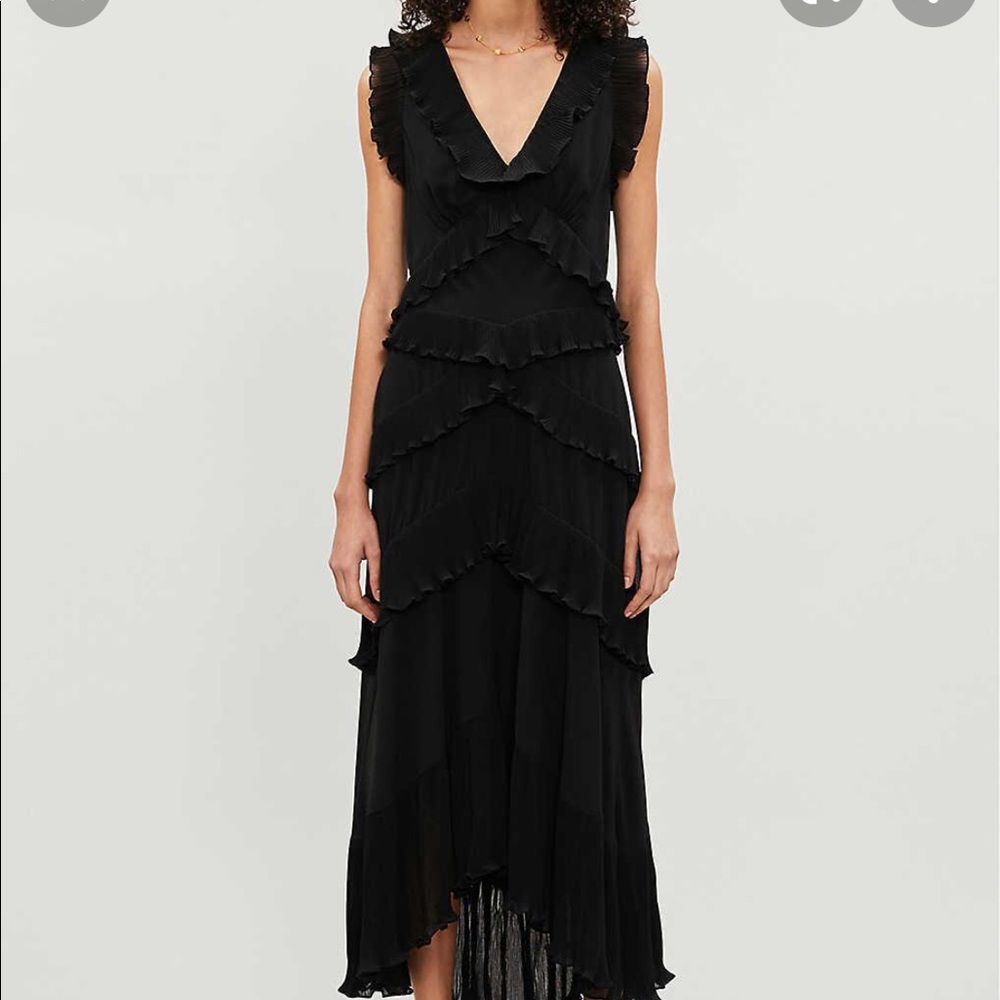 Zimmermann super eight ruffle midi dress
